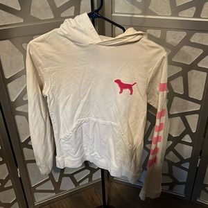 Pink by Victoria’s Secret sweatshirt, hoodie, size extra small